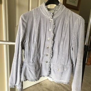 Periwinkle Corduroy blazer